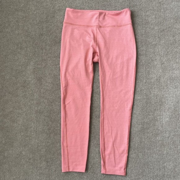 Outdoor Voices Pants - Outdoor Voices Leggings Womens Medium Pink Cropped 24" Inseam Active Workout
